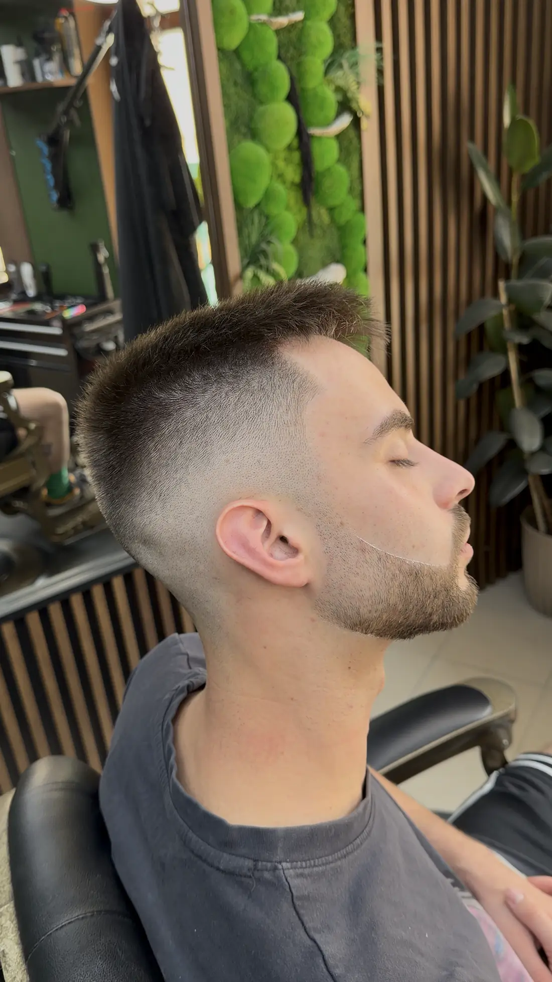 High fade s plnovousem